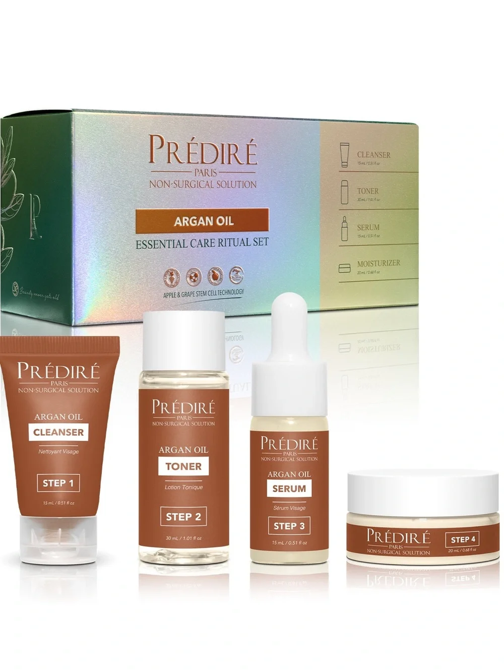 Argan Oil Essential Care Ritual Set travel size